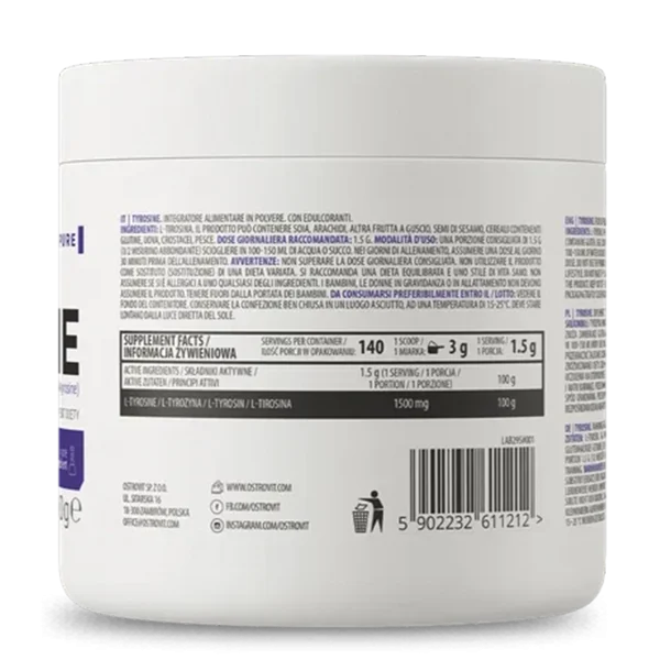 Tirosina 210grs Natura