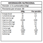 Pre Entreno V9 Pump 300gr - Shark Pro