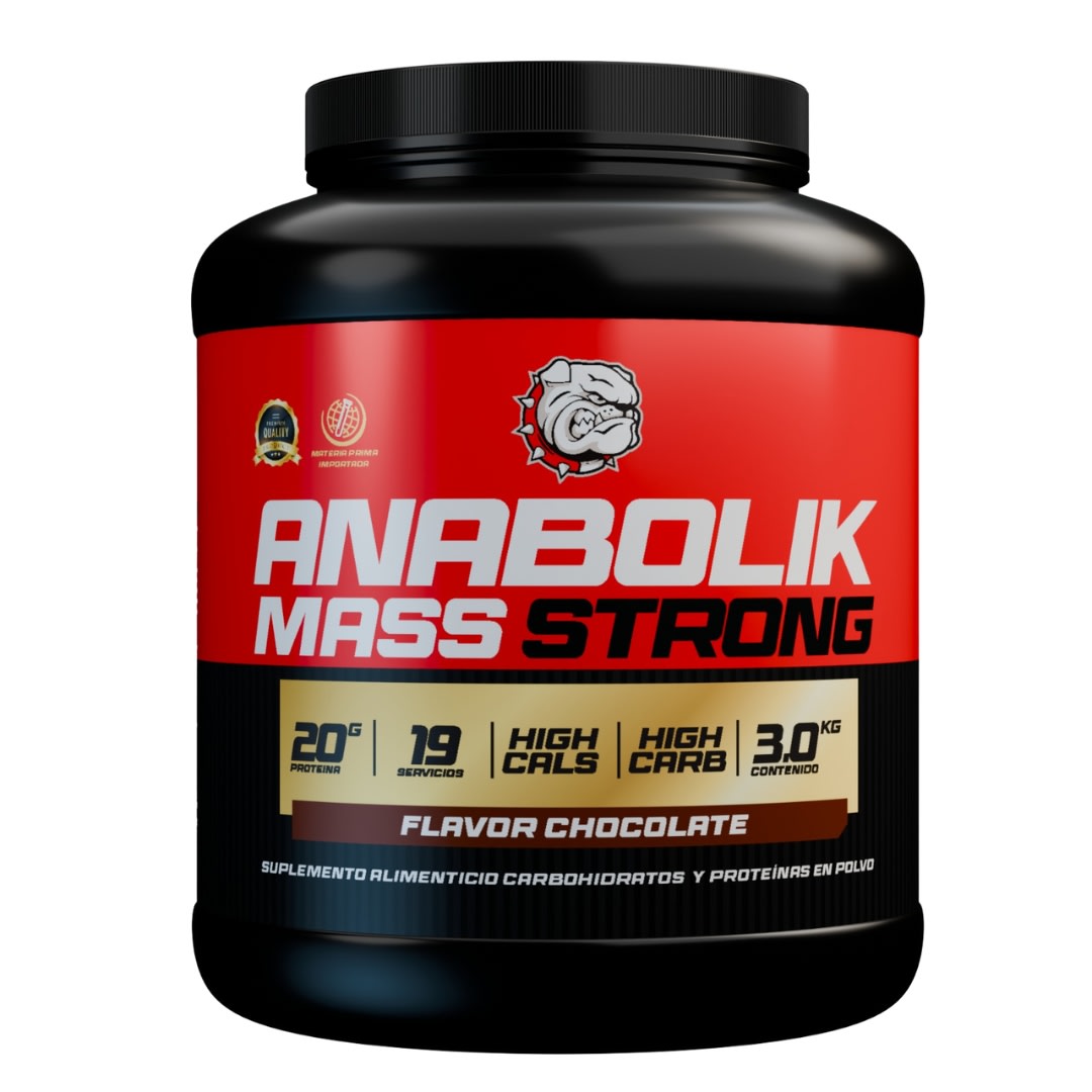 ANABOLIK MASS STRONG 3KG Sabor Chocolate