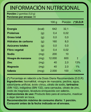 Vinagre de Manzana 60 Gomitas Sin Azúcar (1 mes)