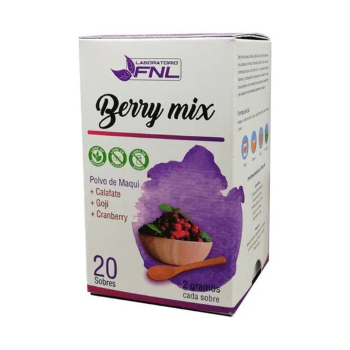 Berry Mix – Antioxidantes 20 sobres - Evolutrion Chile
