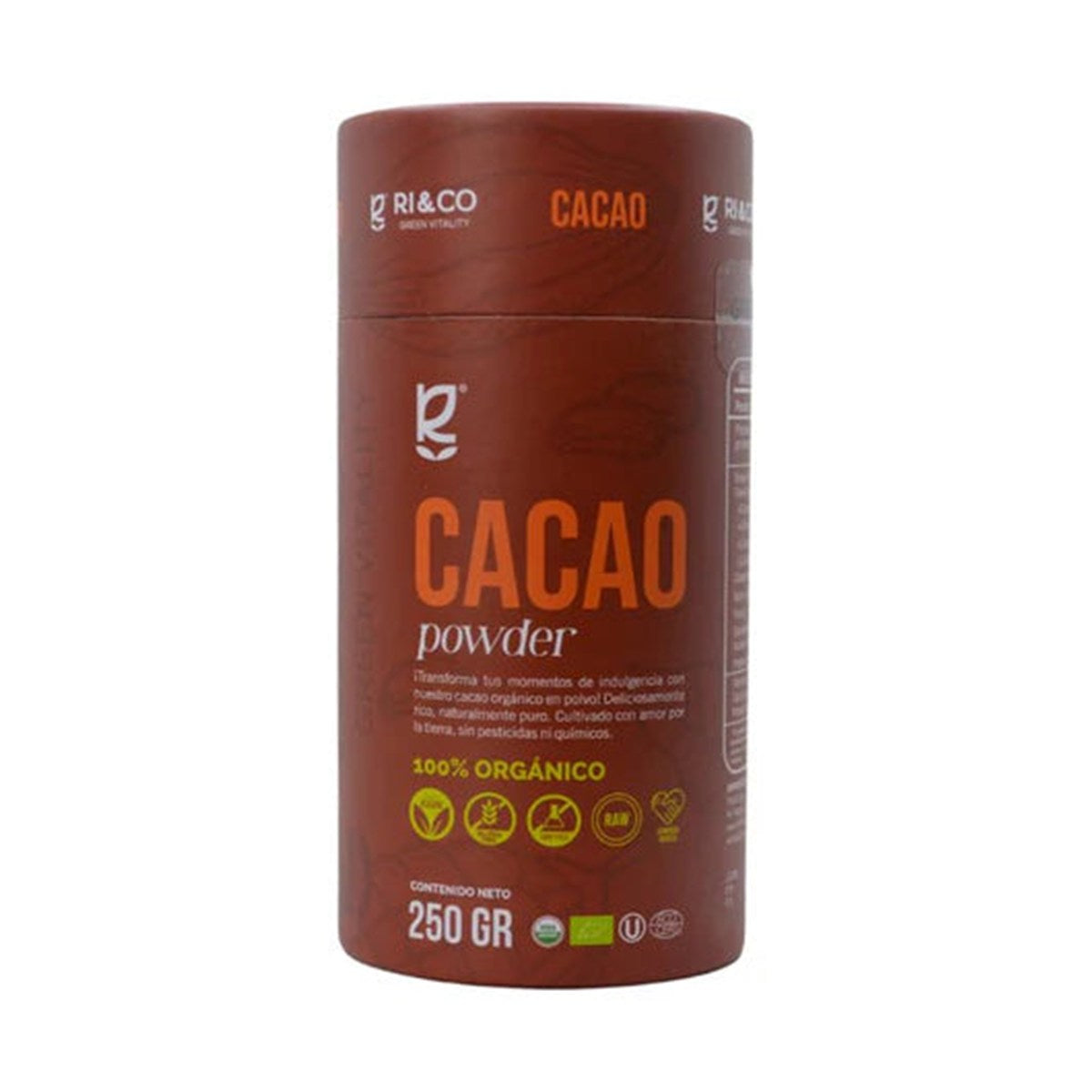 Cacao Orgánico en Polvo 250g - Evolutrion Chile