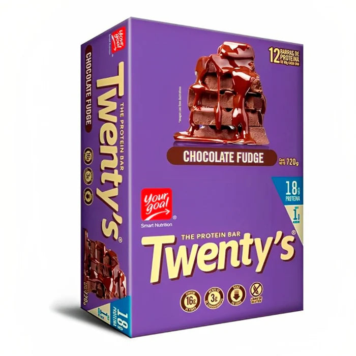 BARRAS DE PROTEINA Twenty's caja de 12 unidades