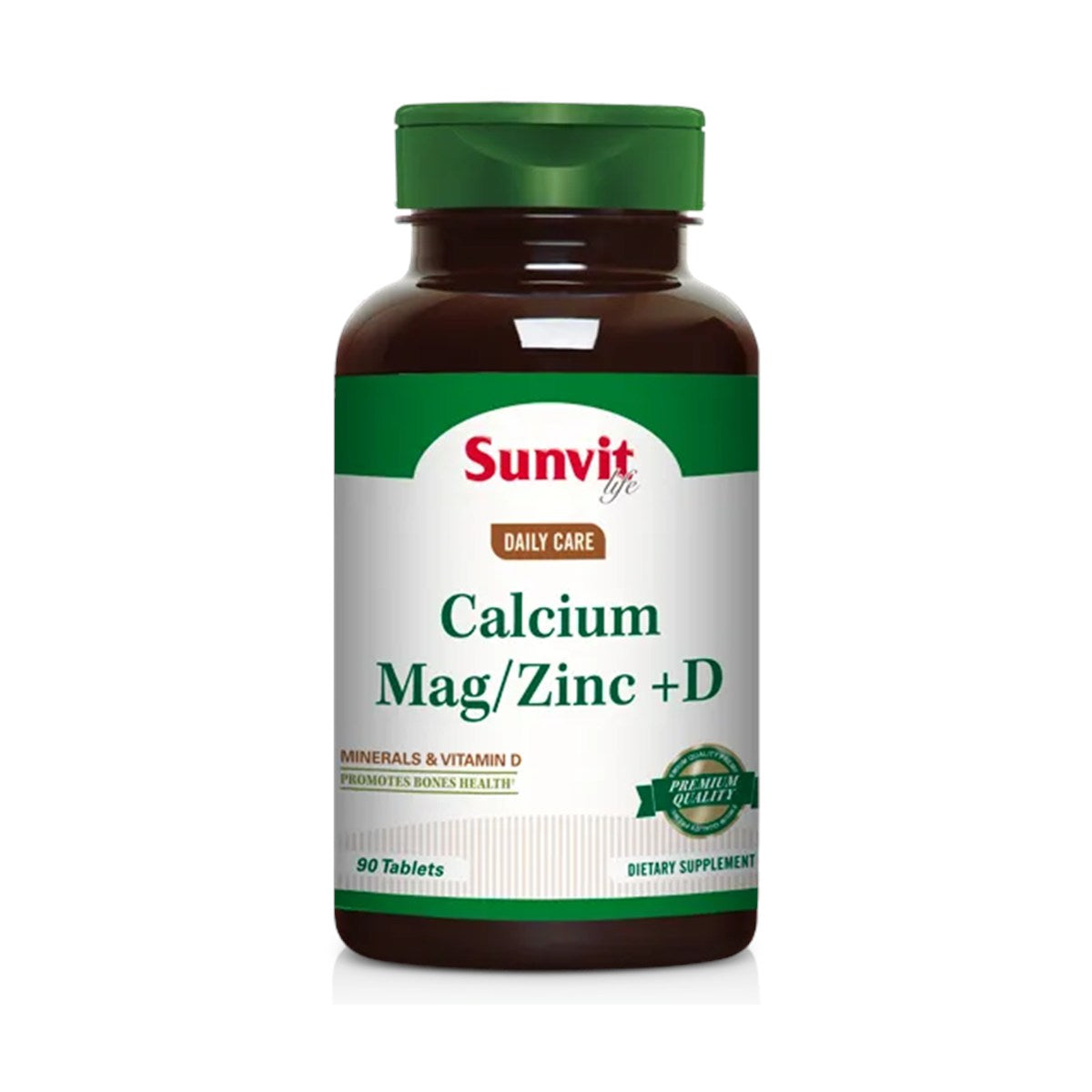 Calcio Magnesio Zinc + D 90 Tabs - Evolutrion Chile