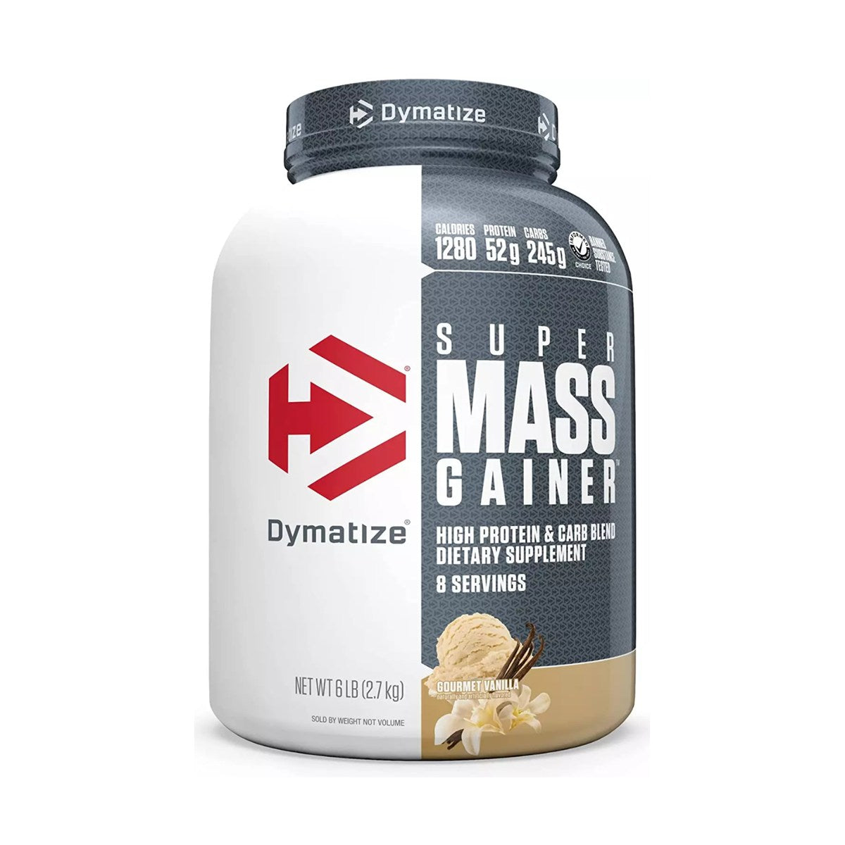 Dymatize Super Mass Gainer 2,7kg — Ganador de Masa Hipercalórico para Volumen Máximo - Evolutrion Chile