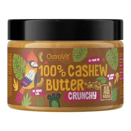 100% Mantequilla Caju 500 G Crunchy