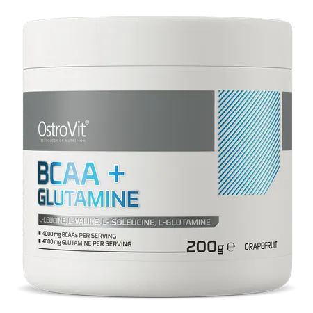 Amino BCAA Glutamina 200 G Grapefruit