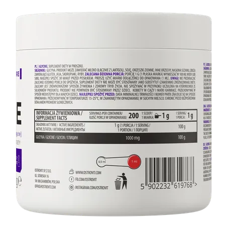 GLYCINE 200 G SUPREME PURE