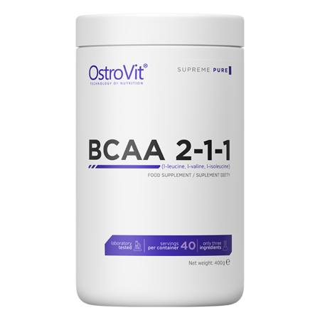 Ostrovit Amino BCAA 211 400 G Sin Sabor