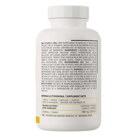 Ostrovit Vitamina C 1000 Mg 120 Caps