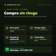 Compra sin riesgo en Evolutrion: envío gratis en compras sobre $34.990, entrega en 2 a 6 días, garantía, tienda física y asesoría por WhatsApp