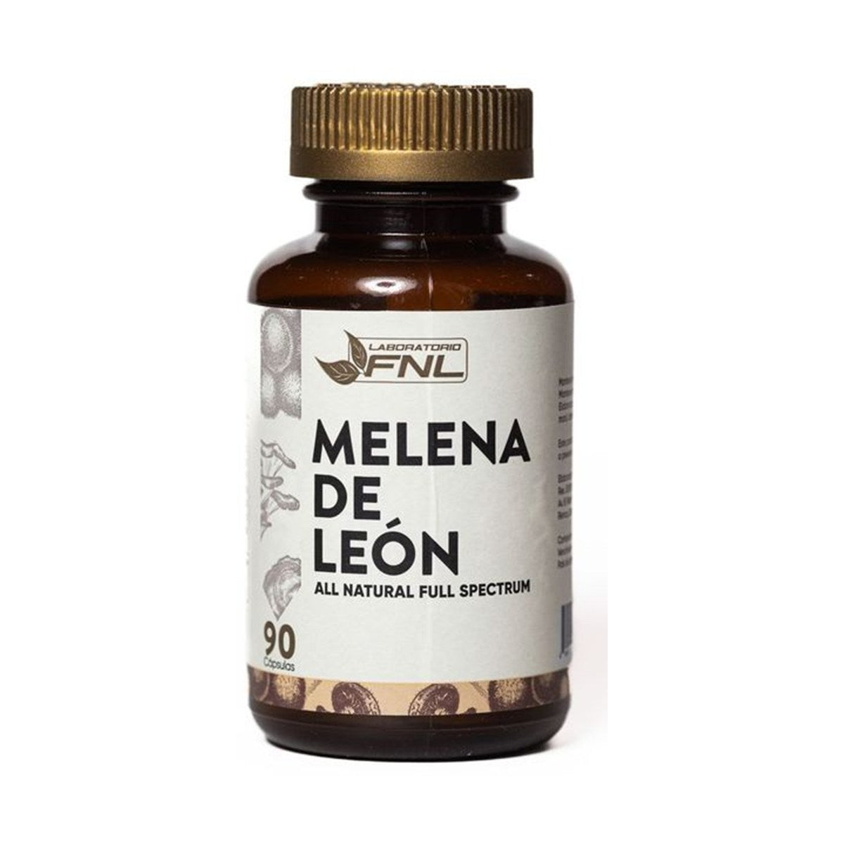 Melena de León FNL 90 Cápsulas — Nootrópico Natural para Cerebro, Foco y Sistema Nervioso - Evolutrion Chile