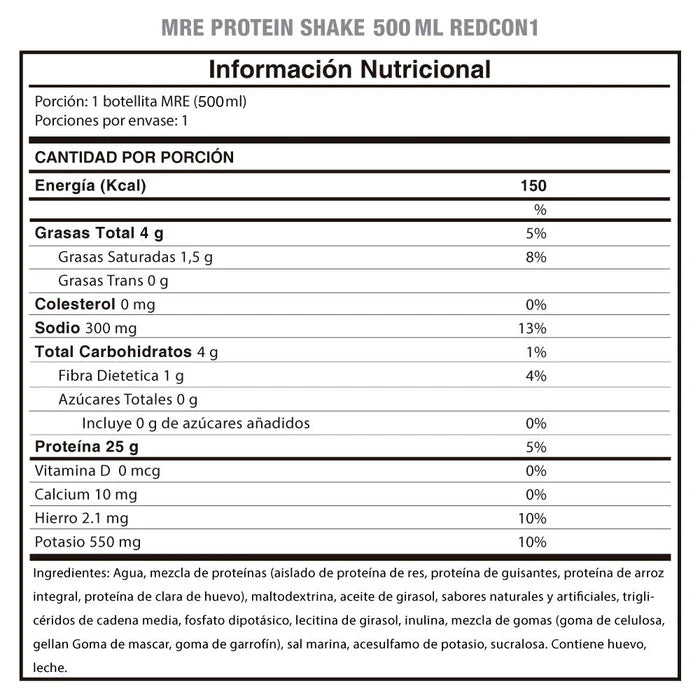 MRE Protein Shake 500 ml