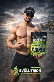 Creatina Monohidrato Creapure® Evolutrion de 250g – Pureza Superior para Atletas – Envío Gratis
