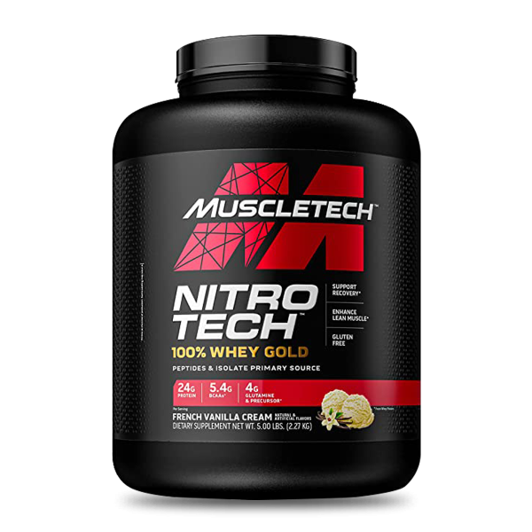 Nitro Tech 100% Whey Gold (5 Lb)