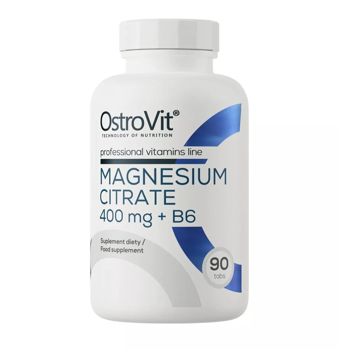 Magnesio Citrato 400mg + B6 Ostrovit