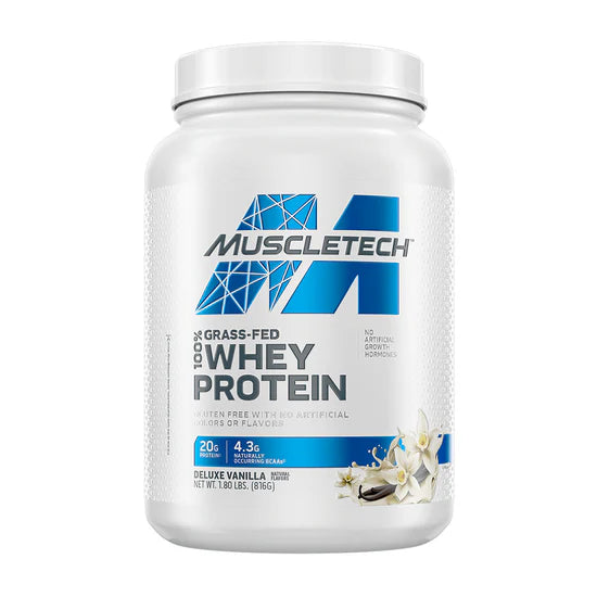 GRASS-FED 100% WHEY PROTEIN 1.8 LB, MUSCLETECH