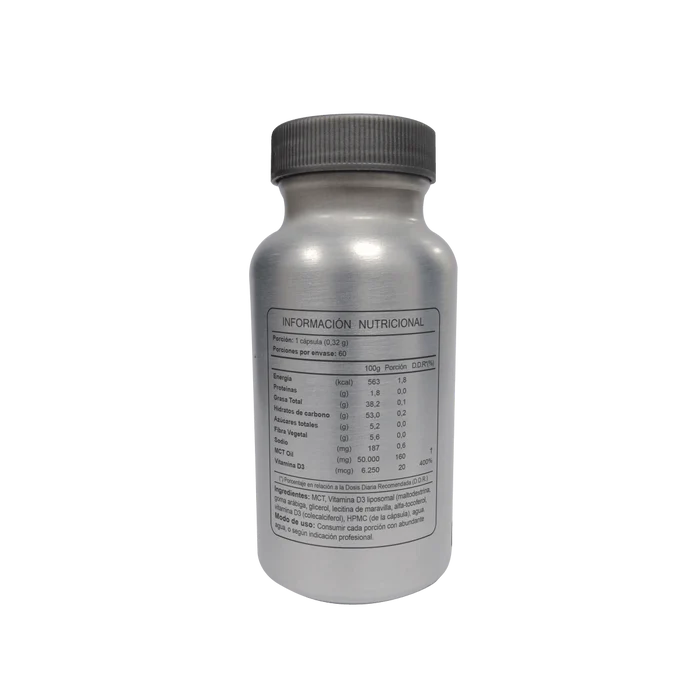 Vitamina D3 Liposomal 800 UI 60 Caps
