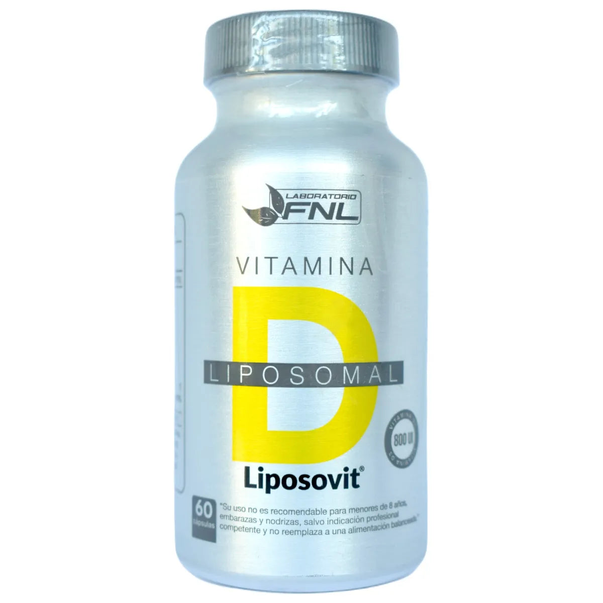 Vitamina D3 Liposomal 800 UI Evolutrion, 60 cápsulas