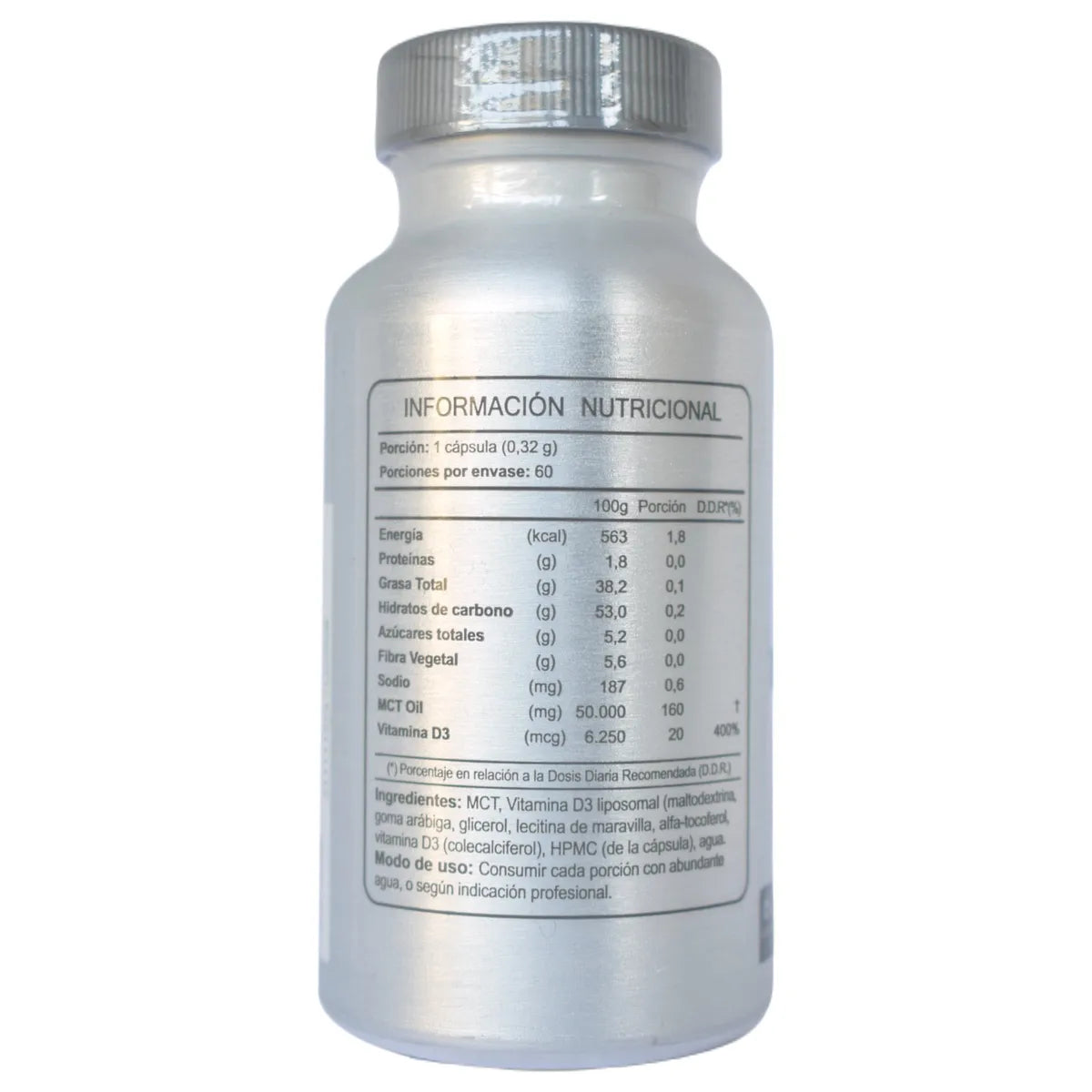 Vitamina D3 Liposomal 800 UI Evolutrion — información del producto